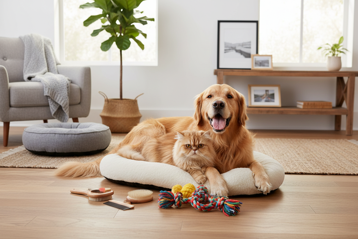 Bannière boutique animaux