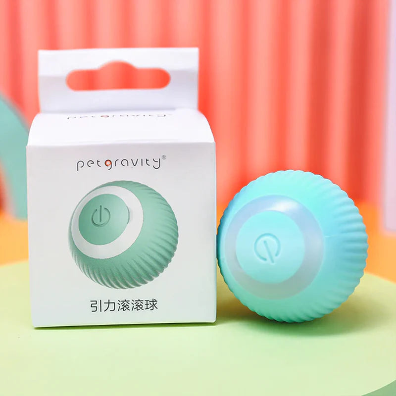 Balle Électrique Interactive Pour Chien – Jouet Intelligent À Roulement Automatique Pour L'Entraînement Et Le Jeu En Intérieur