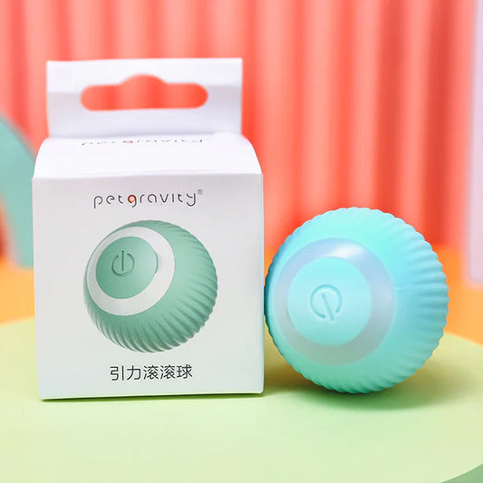 Balle Électrique Interactive Pour Chien – Jouet Intelligent À Roulement Automatique Pour L'Entraînement Et Le Jeu En Intérieur