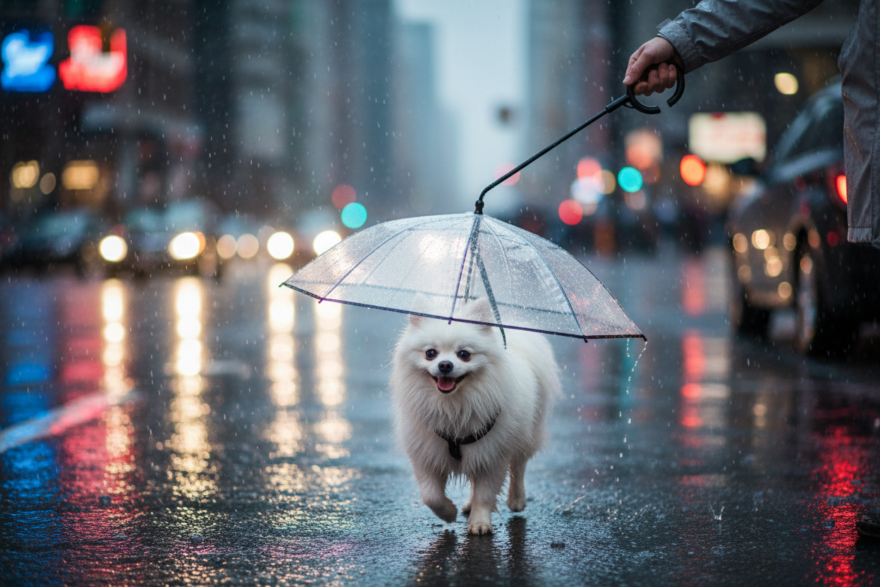 Parapluie + personne - Spitz