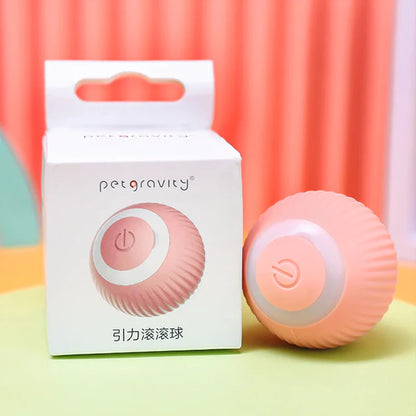 Balle Électrique Interactive Pour Chien – Jouet Intelligent À Roulement Automatique Pour L'Entraînement Et Le Jeu En Intérieur